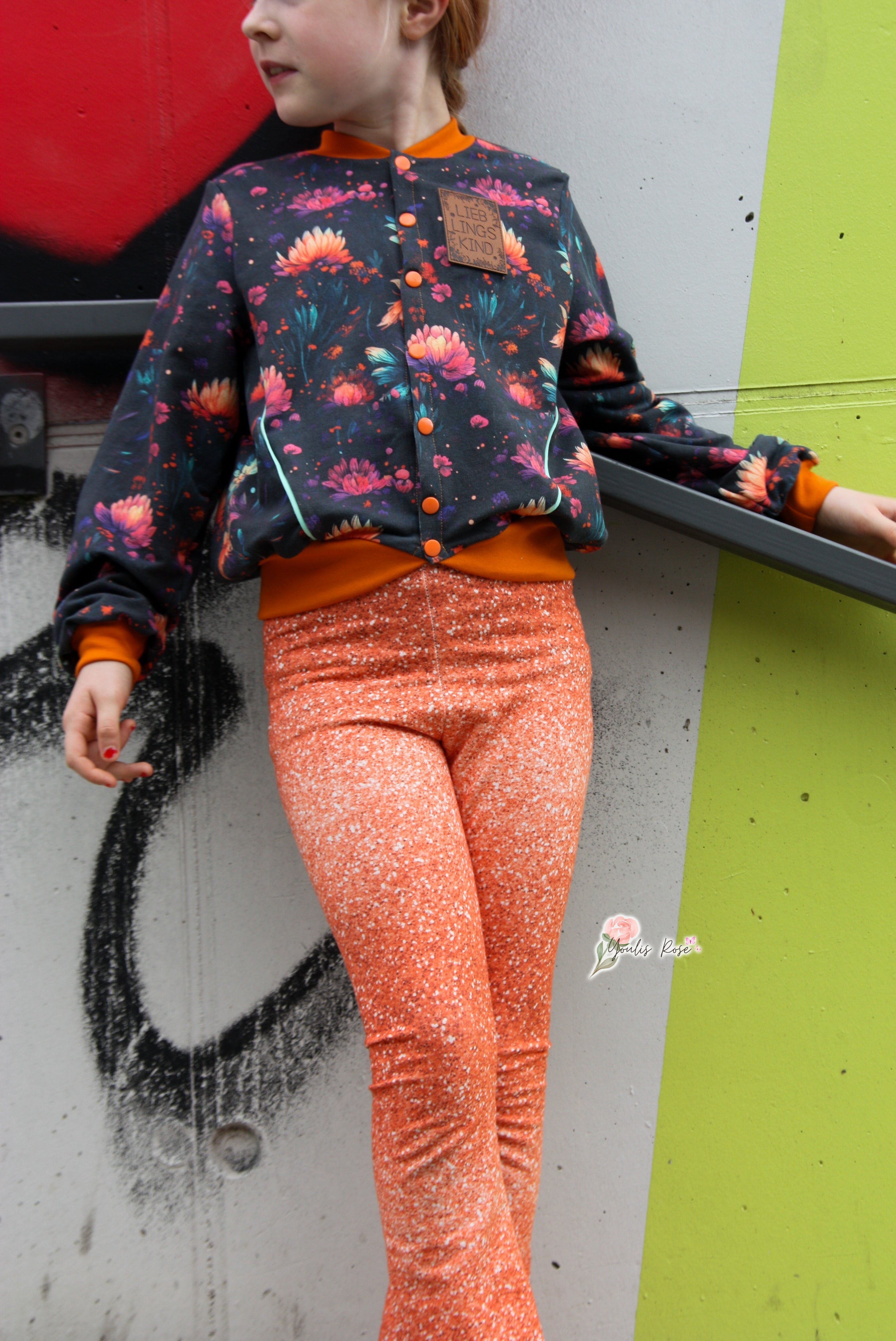 Orange Glitzer Optik Dauervorbestellung